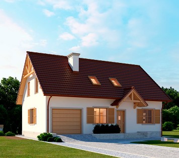 Projekt domu LK&507