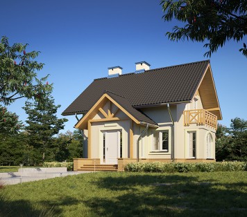 Projekt domu LK&564