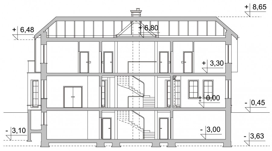 Projekt domu LK&663