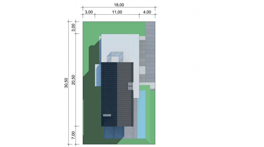 Projekt domu LK&1398